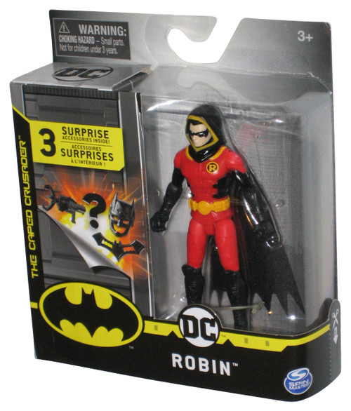 DC Comics Caped Crusader Batman Robin (2020) Spin Master 4-Inch Figure