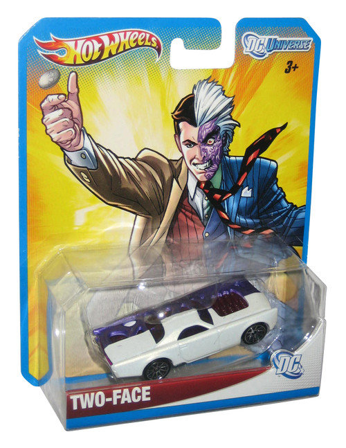 DC Universe Hot Wheels Batman Two-Face (2012) Mattel 1:64 Toy Car