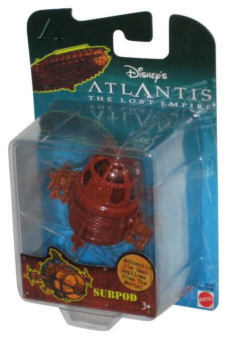 Disney Atlantis The Lost Empire Subpod (2000) Mattel Die-Cast Replica Toy