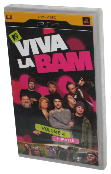 Viva La Bam Vol. 4 (2008) Sony PSP Video UMD Movie Disc