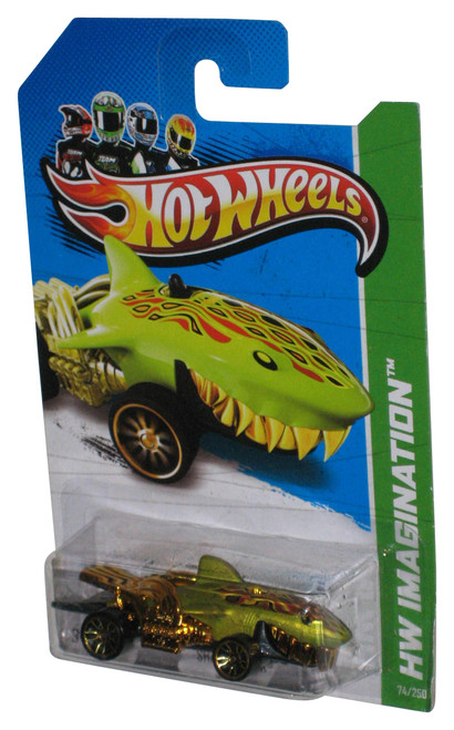Hot Wheels HW Imagination (2012) Green Sharkruiser Toy Car 74/250