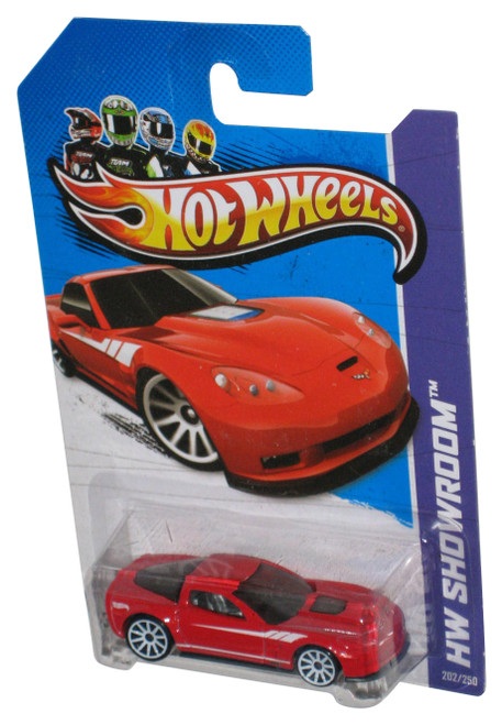 Hot Wheels HW Showroom (2012) Red '09 Corvette ZR1 Car 202/250