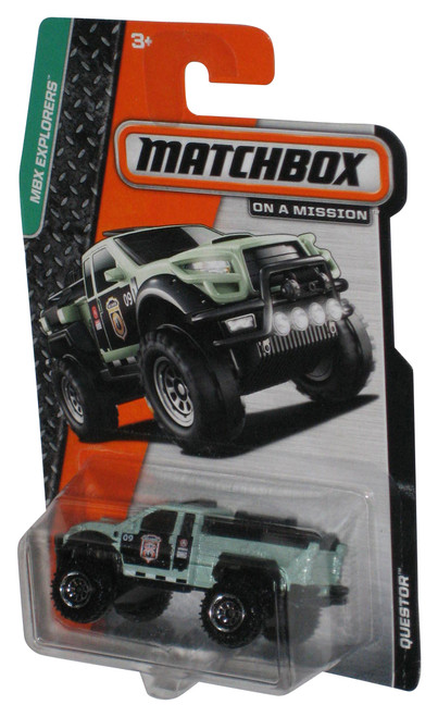 Matchbox MBX Explorers (2013) Mint Green Questor Toy Truck