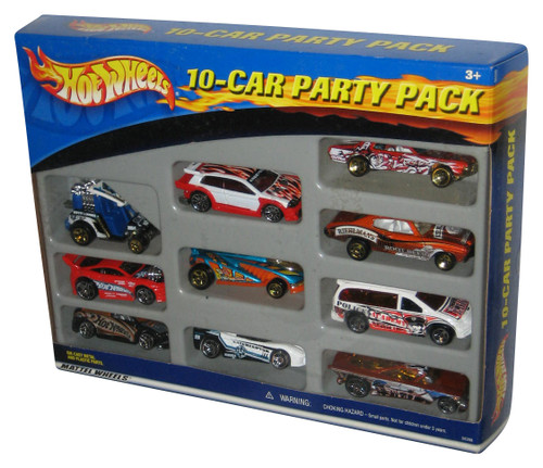 Hot Wheels (2001) Mattel Die-Cast Metal Car 10-Pack Box Set