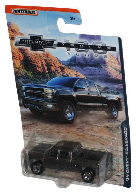 Matchbox 100 Years (2017) Gray '14 Chevy Silverado Toy Truck