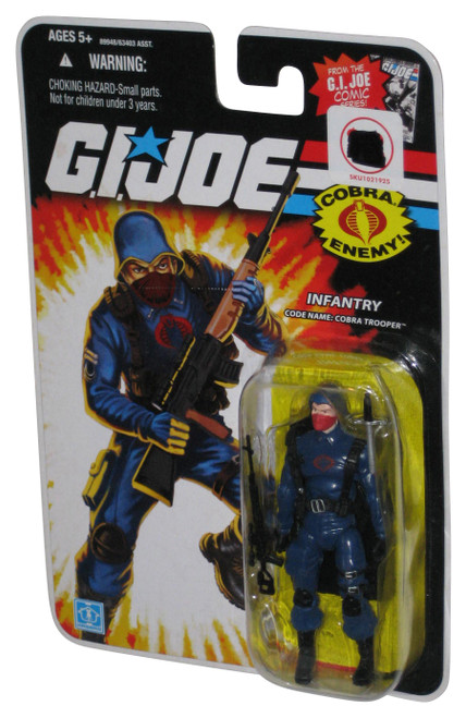 GI Joe Infantry Cobra Trooper The Enemy Comic Series (2008) Hasbro 3.75 Inch Figure - (Card Has Price Stickers)