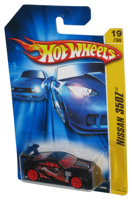 Hot Wheels Nissan 350Z 19/38 (2006) Mattel Black Toy Car 019/223