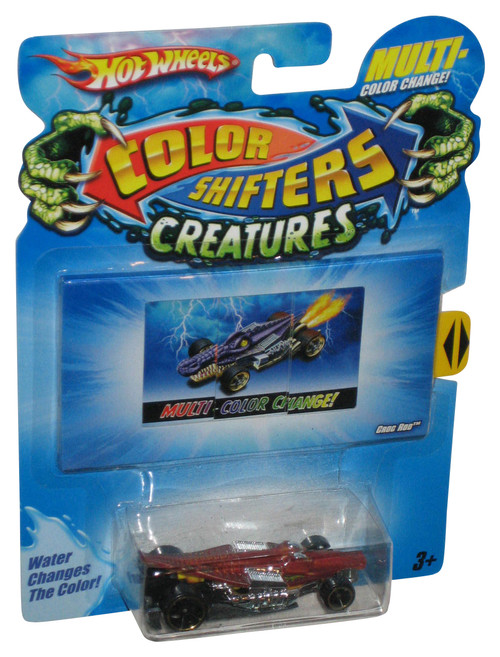Hot Wheels Color Shifters Creatures (2009) Croc Rod Water Changes Toy Car