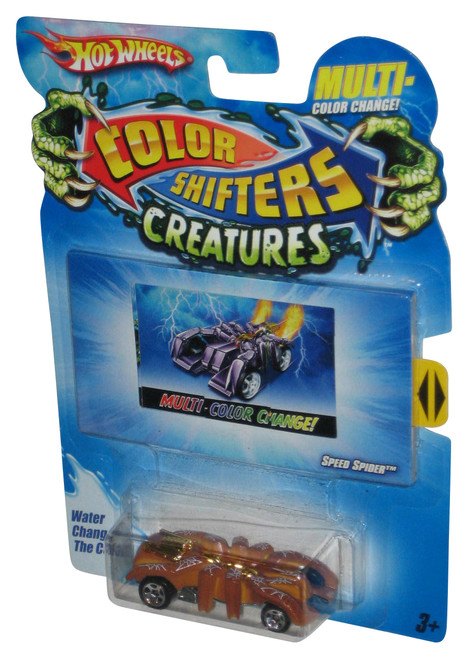 Hot Wheels Color Shifters Creatures (2009) Speed Spider Water Changes Toy Car