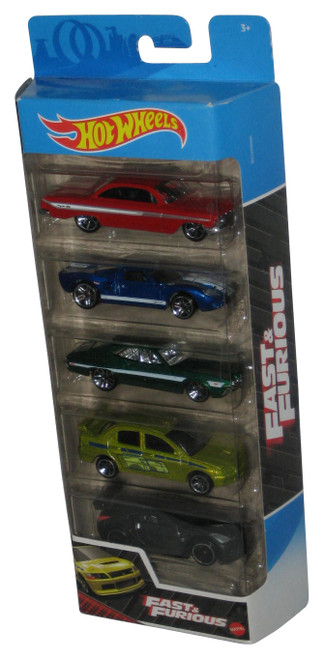 Hot Wheels Fast & Furious (2020) Mattel Toy Car 5-Pack Box Set