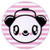 Bored Inc. Panda Headphones Button BB3990