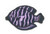 Trigger Fish Embroidered Patch P-0226 (A)