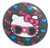 Hello Kitty Pink Sunglasses Button