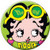 Betty Boop Glasses Button 81515