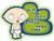 Family Guy Stewie Moo Cow Sticker S-FG-0032