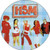 Disney High School Musical Group 2 Button B-DIS-0504