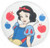 Disney Snow White Blue and Red Apples Button