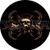Slayer Logo Skull Button B-0132