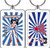 Osaka Popstar Girl Lucite Keychain K-2219
