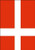 Denmark National Flag Fabric Cloth Poster 50068
