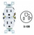 Leviton 5320-WCP Grounded Duplex Outlet - (Pack of 10)