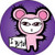 Lil She Creatures I Bite Button B-LSC-0010