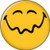 Smiley Ecstatic Button 82128