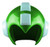 Mega Man Green Capcom Video Game Cosplay Wearable Helmet Replica