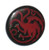 Game of Thrones Targaryen Dragon Dark Horse 1-Inch Button