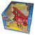 Rocky & Bullwinkle Flying Just Toys Micro Bend-Ems Figure Playset w/ Red Airplane