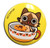 Monster Hunter Airou Teacup Butto 1.25" Video Game Button GE-16996