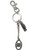 Bleach Rukia Symbol Logo Anime Keychain GE-4894