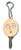 One Punch Man Saitama Face Anime Key Cap Keychain GE-37253