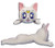 Sailor Moon Artemis 12" White Cat Anime Toy Plush GE-52185