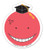 Assassination Classroom Red Korosensei Angry Face Anime Sticker GE-55423