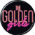 Golden Girls Logo Black Licensed 1.25 Inch Button 86297