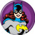 DC Comics Batman Batgirl Licensed 1.25 Inch Button 81063