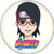 Boruto Naruto Next Generations Sarada Uchiha 1.25 Inch Button 87050