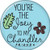 Friends Joey To My Chandler Blue Licensed 1.25 Inch Button 87852