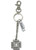 Bleach Ichigo Symbol Anime Metal Keychain GE-4893