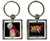 Burst Angel Jo and Logo Anime Metal Keychain GE-3629