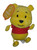 Disney Winnie The Pooh Hallmark Itty Bitty Rope Toy Plush