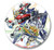 Gundam Build Fighters Try Characters Anime 1.25" Button GE-16716