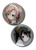 Haganai Rika & Yukimura Anime Metal Pin Set GE-50088