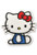 Hello Kitty Blue Outfit Sitting Anime Patch GE-44615