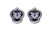 Black Butler Sebastian's Watch Emblem Anime Earrings GE-35565