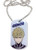 One Punch Man Genos Metal Dog Tag Anime Cosplay Necklace GE-35704