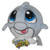 Crunchimals Animals Duggy Dolphin 4-Inch Crush Plush Toy