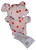 Rudolph Island of Misfit Toys Spotted Pink Elephant (1999) CVS Toy Plush