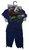 Super Monsters Frankie Mash Wal-Mart Exclusive Jumpsuit Costume - (Boys Size Small 4-6)